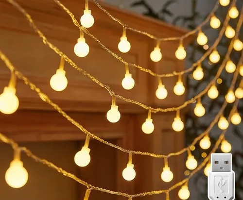 50 GUIRLANDE GALAXIE CUIVRE WHITE PETIT MODELE