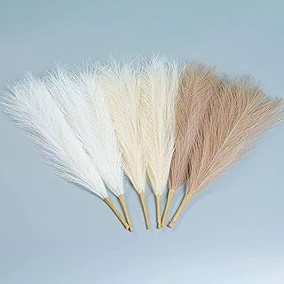 ZWEIG PAMPAGRASS / BRANCHE HERBE PAMPA  ARTIFICIELLE  ROSE