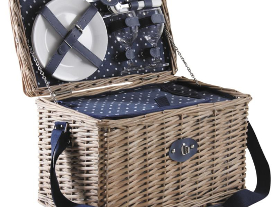 Valise Pique-Nique en osier