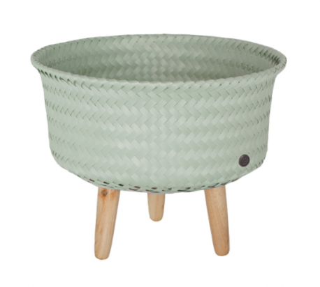 UP LOW BASKET GREYISH GREEN