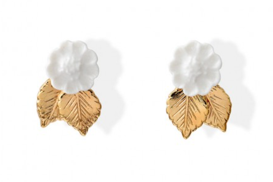 BOUCLES D'OREILLES - JARDIN FEUILLES