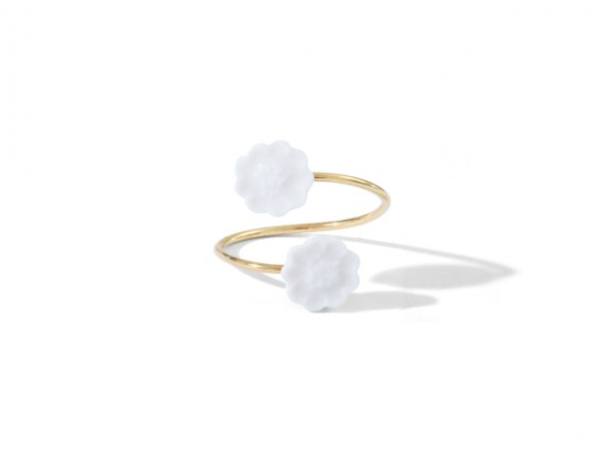 BAGUE DOUBLE - JARDIN