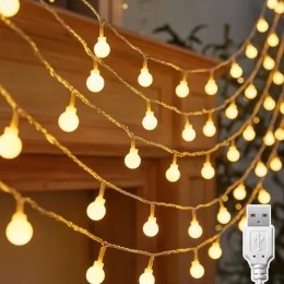 50 GUIRLANDE GALAXIE CUIVRE WHITE PETIT MODELE