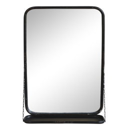 Ancien Miroir avec étagère