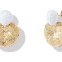 BOUCLES D'OREILLES - NYMPHEAS