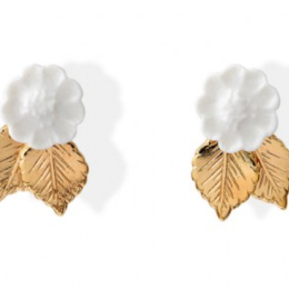 BOUCLES D'OREILLES - JARDIN FEUILLES